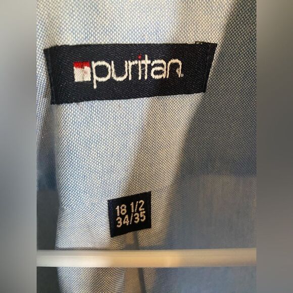 Light blue puritan button down - Picture 3 of 6